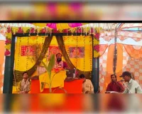 खिरका में साप्ताहिक श्रीरामकथा का विधि विधान से शुभारम्भ हुआ 