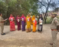 मिशन शक्ति 5.0 (द्वितीय चरण) के तहत सोनभद्र पुलिस का आज भी जारी, जनजागरूकता अभियान, महिला एवं साइबर सुरक्षा पर विशेष जोर