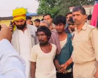 प्राचीन हनुमान मंदिर में तोड़़ फोड़़, किया आग के हवाले