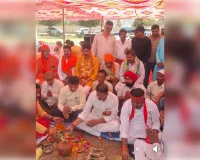 विद्युत शवदाह का भूमि पूजन महापौर के द्वारा संपन्न