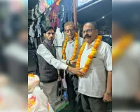 विशाल माँ भगवती जागरण को सफल बनाने के लिए संरक्षक का किया गया स्वागत