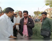 रोडवेज बस से टकराकर बाइक सवार युवक घायल