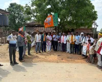 गांव चलो अभियान के तहत भाजपाइयों ने किया जनसंपर्क