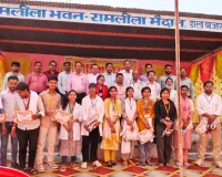 मीडिया हाउस द्वारा आयोजित  निःशुल्क के स्वास्थ्य शिविर का भव्य आयोजन