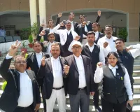 मिर्जापुर में अधिवक्ता साथी की गोली मारकर की गई हत्या पर वकील बिफरे