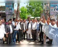 अधिवक्ता की हत्या को लेकर उपजा आक्रोश, किया विरोध प्रदर्शन