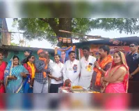 भाजपा कार्यकर्ताओं ने  मनाई डॉ.भीमराव अंबेडकर की 135वीं जयंती