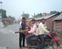 कुशीनगर: पखनहा में फॉगिंग अभियान, ग्राम प्रधान के कार्यो की गांवो में हो रही सराहना