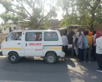 अज्ञात वाहन की टक्कर से बाइक सवार की मौत, एक गंभीर घायल