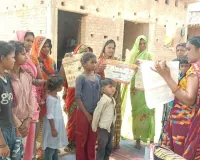 हीट वेव को देखते हुए सोनभद्र विकास समिति सोनभद्र एवं चाइल्ड राइट्स एंड यू ने चलाया जागरूकता अभियान