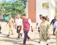 होमगार्ड भर्ती परीक्षा को निष्पक्ष एवं पारदर्शी ढंग से सम्पन्न कराने हेतु जिलाधिकारी व पुलिस अधीक्षक द्वारा औचक निरीक्षण