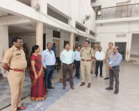 होमगार्ड भर्ती परीक्षा के दूसरे  कड़े सुरक्षा इंतजाम के बीच परीक्षा सम्पन्न