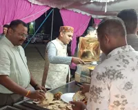 दीक्षांत परेड के बाद रिजर्व पुलिस लाइन में सांस्कृतिक संध्या व बड़ा खाना आयोजित