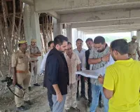 निर्माण कार्यों में तेजी लाने के निर्देश, जिलाधिकारी ने किया स्थलीय निरीक्षण