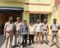 अंतर्राज्यीय गोवंश तस्करी गिरोह का विण्ढमगंज पुलिस ने किया भंडाफोड़, 03 अभियुक्त गिरफ्तार