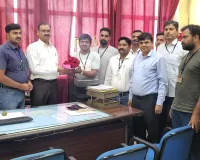अधिकारियों तथा विभिन्न ट्रेड यूनियनों के पदाधिकारियों ने पुष्प गुच्छ भेंटकर नवागत महाप्रबंधकों का किया स्वागत