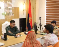 पुलिस अधीक्षक ने सुनीं आमजन की समस्याएं, दिये त्वरित एवं पारदर्शी निस्तारण के निर्देश