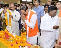 उप मुख्यमंत्री  मौर्य ने स्व. पी.सी. जोशी को दी श्रद्धांजलि