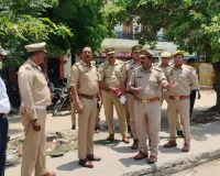 एडीसीपी यातायात ने किया दुर्घटना स्थल 