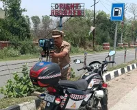 नेशनल हाईवे 34 व 19 पर ओवर स्पीड वाहनों पर हो रही है बड़ी कार्यवाही, 325 वाहनों के चालान 