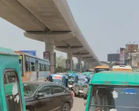 कल्याणपुर क्रॉसिंग और इंदिरा नगर मोड़ पर ट्रैफिक व्यवस्था ध्वस्त, जाम से जनता परेशान