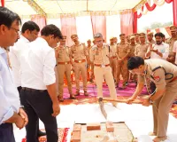 थाना सचेंडी में आवासीय एवं अनावासीय भवन निर्माण कार्य का भूमि पूजन संपन्न