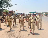 डीसीपी यातायात ने दी बस स्टैंड के बाहर खड़ी बसों के ड्राइवरों को चेतावनी, अतिक्रमण हटवाया 