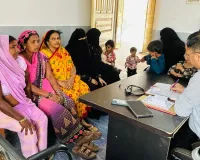 बिस्कोहर में जन आरोग्य मेले में 80 मरीजों का हुआ उपचार