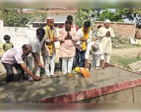 वार्ड 5 में नाला निर्माण कार्य का शुभारंभः जलजमाव से मिलेगी राहत