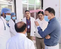 जिला अस्पताल का नवागत डीएम ने किया औचक निरीक्षण ,सख्त हिदायत !