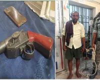 लहसुना थाना पुलिस की बड़ी कार्रवाई, देसी कट्टा के साथ अपराधी गिरफ्तार