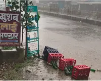 तेज आंधी-बारिश से धनरुआ में जनजीवन प्रभावित, बिजली आपूर्ति ठप