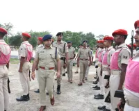 प्रशिक्षण केंद्र का पुलिस अधीक्षक ने किया औचक निरीक्षण