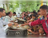 हनुमान गढ़ी मंदिर में जेष्ठ माह के प्रथम बड़े मंगल पर हुआ विशाल भंडारे का आयोजन 