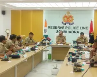 पुलिस महानिरीक्षक, विन्ध्याचल परिक्षेत्र ने किया जनपद सोनभद्र का वार्षिक निरीक्षण , दिये आवश्यक दिशा निर्देश