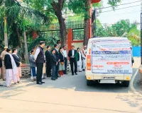 जनपद न्यायाधीश ने राष्ट्रीय लोक अदालत के प्रचार वाहन को हरी झंडी दिखाकर किया रवाना