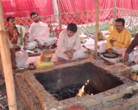 विश्व कल्याण हेतु हुआ विशेष यज्ञ।