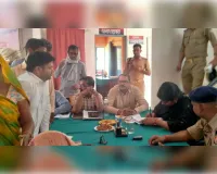 थाना समाधान दिवस पर पड़े पांच प्रार्थना पत्र दो का हुआ निस्तारण