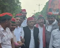 सैनिक प्रकोष्ठ से मिले सपा प्रमुख अखिलेश यादव,। संगठन मजबूती पर दी जिम्मेदारी