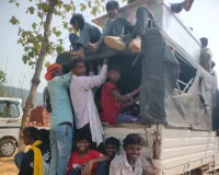 कोन क्षेत्र में  सरपट  दौड़ रही हैं डग्गामार ओवरलोड सवारी  गाड़ियां, लोगों ने   किया रोक  लगाने की मांग