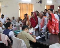 सम्पूर्ण समाधान दिवस पर घोरावल में जिलाधिकारी एवं पुलिस अधीक्षक ने सुनीं  जन समस्याएं, दिये  त्वरित व  गुणवत्तापूर्ण  निस्तारण के निर्देश