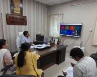 जर्जर आंगनबाड़ी केंद्रों की मरम्मति एवं शौचालय व्यवस्था की हुई समीक्षा