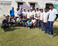 डॉक्टर्स इलेवन ने टीचर्स इलेवन को 4 विकेट से हराया 