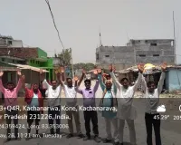 बागेसोती रोड़ में भारी अनियमितता को लेकर लोगों ने किया जोरदार प्रदर्शन
