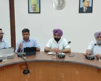 कैबिनेट मंत्री हरदीप सिंह मुंडियन ने विकास के कामों की प्रोग्रेस का रिव्यू किया