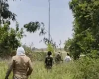 महाराज पुर थाना क्षेत्र में तेंदुए के देखें जाने से ग्रामीणों में दहशत का माहौल