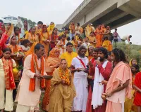 भव्य कलश यात्रा के साथ श्रीमद्भागवत कथा का  शुभारंभ
