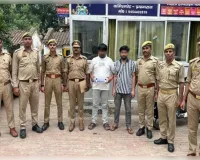 मानसरोवर चौराहे पर फायरिंग करने वाले दो आरोपी गिरफ्तार, अवैध तमंचा व कारतूस बरामद।