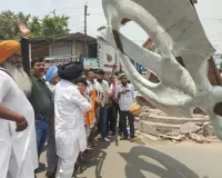 बस्ती में स्थापित हुआ उत्तर प्रदेश का सबसे बड़ा खंडा साहिब, सिख समाज में उत्सव जैसा माहौल