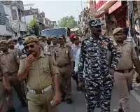 मोहर्रम की तैयारियों में जुटा प्रशासन, यातायात पुलिस व नगर निगम का संयुक्त अतिक्रमण विरोधी अभियान।